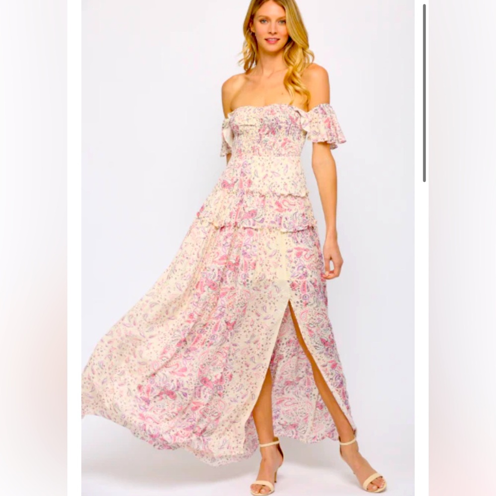 Fate flowy maxi dress